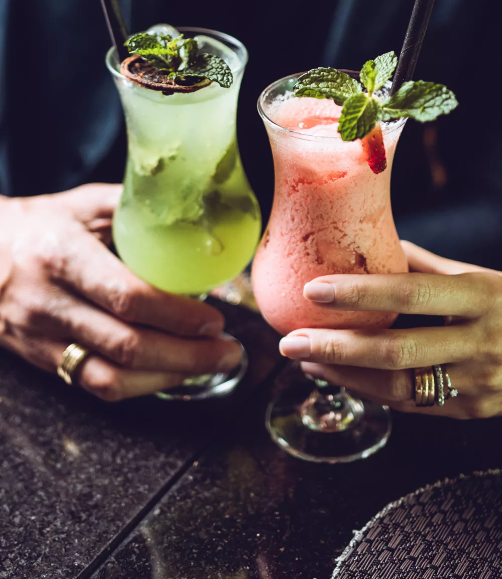 Drinks de boas-vindas no Clementina Bar